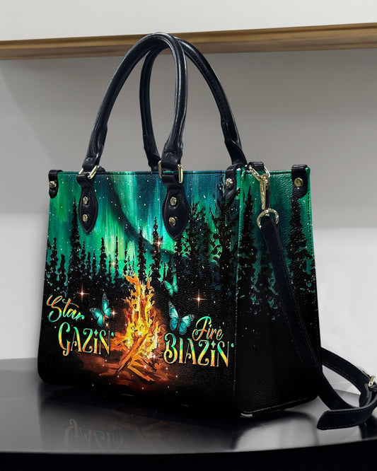 Star Gazin' Fire Blazin' Leather Handbag