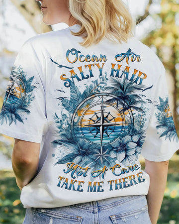 OCEAN AIR SALTY HAIR COMPASS ALL OVER PRINT - YHDU0106232