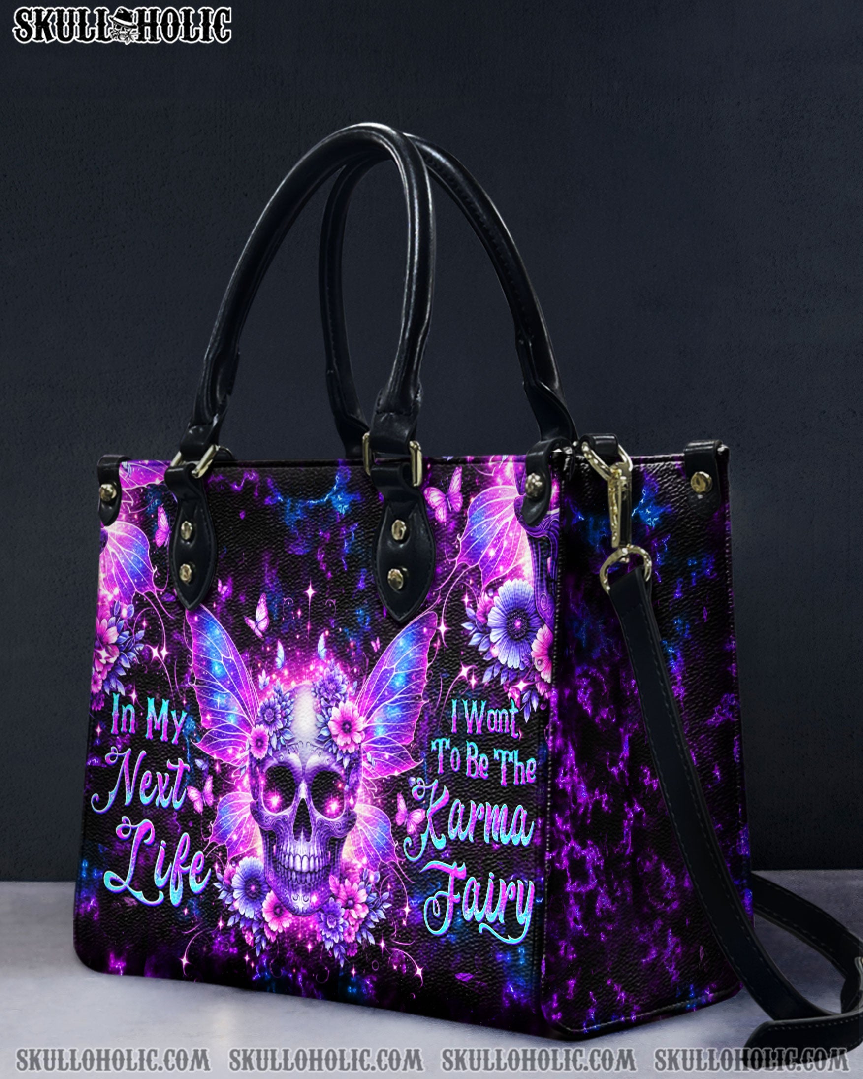 KARMA FAIRY LEATHER HANDBAG - YHDU2406244