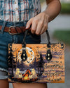 Making Memories One Campfire Halloween Leather Handbag