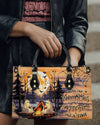 Making Memories One Campfire Halloween Leather Handbag