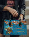 Sandy Toes Sunkissed Nose Leather Handbag
