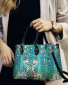 Bigcrowns GLOWING SEAHORSE LEATHER HANDBAG YHDU1706242