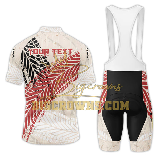 BigCrowns | Tire Die 3 Sleeve Custom Name Cycling Kit
