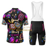 BigCrowns |  Donut Neon Style Sleeve Cycling Kit
