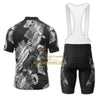 BigCrowns |  Samoa Polynesian Turtle Blooming Hibiscus White Sleeve Cycling Kit