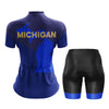 BigCrowns | Michigan State Short Sleeve Cycling Kit