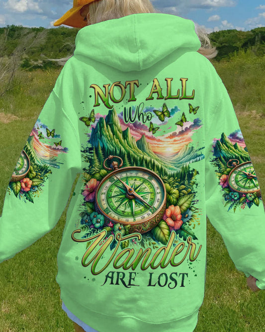 NOT ALL WHO WANDER ARE LOST COMPASS ALL OVER PRINT - TLNZ1910234
