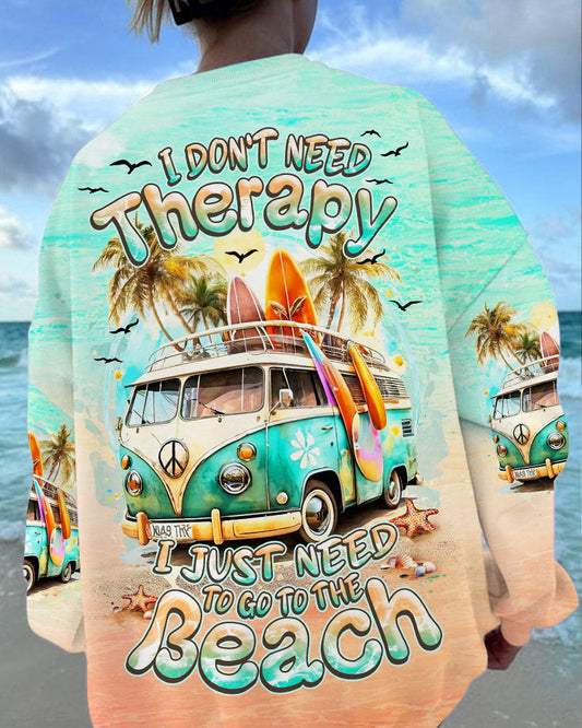 I DON'T NEED THERAPY CAMPING BUS ALL OVER PRINT - TLNZ0202241
