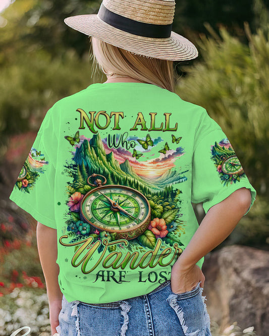 NOT ALL WHO WANDER ARE LOST COMPASS ALL OVER PRINT - TLNZ1910234