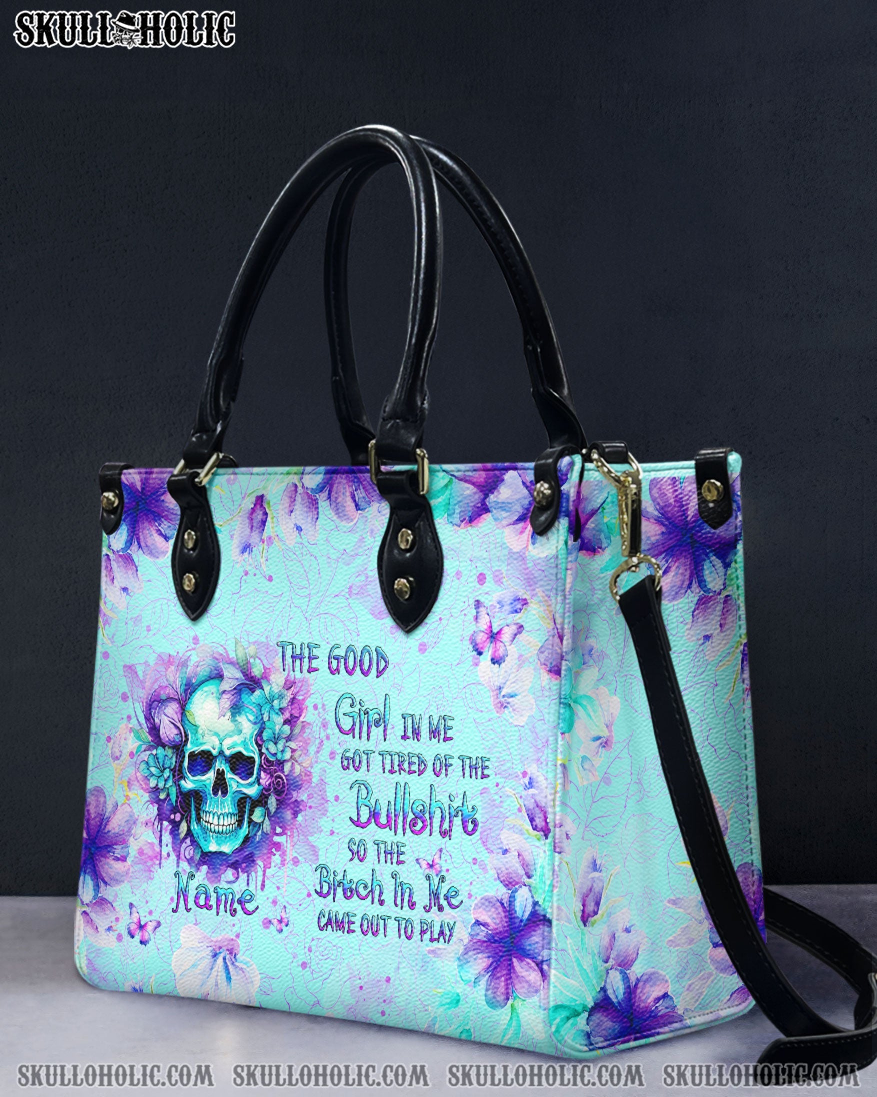 THE GOOD GIRL IN ME LEATHER HANDBAG - YHLN2503241