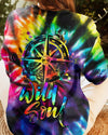 WILD SOUL COMPASS TIE DYE ALL OVER PRINT - NZ2604234