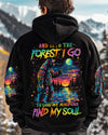 AND INTO THE FOREST I GO BIGFOOT FISHING ALL OVER PRINT - TLNZ1902254