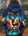 FIND ME WHERE THE WILD THINGS ARE DEER HUNTING NATURE ALL OVER PRINT  - TLNZ2311241