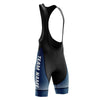 BigCrowns | Custom Name Blue Cycling Team Jersey and Bibs