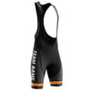 BigCrowns | Custom Name Orange Cycling Team Jersey and Bibs