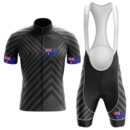 Australia V13 - Black - Men's Cycling Kit