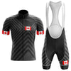 Canada V13 - Black - Men's Cycling Kit