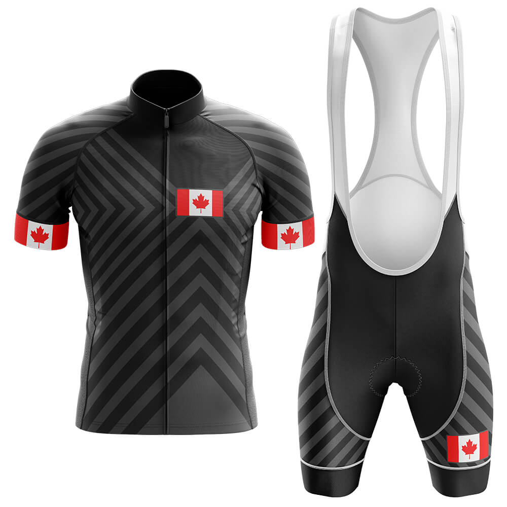 Canada V13 - Black - Men's Cycling Kit