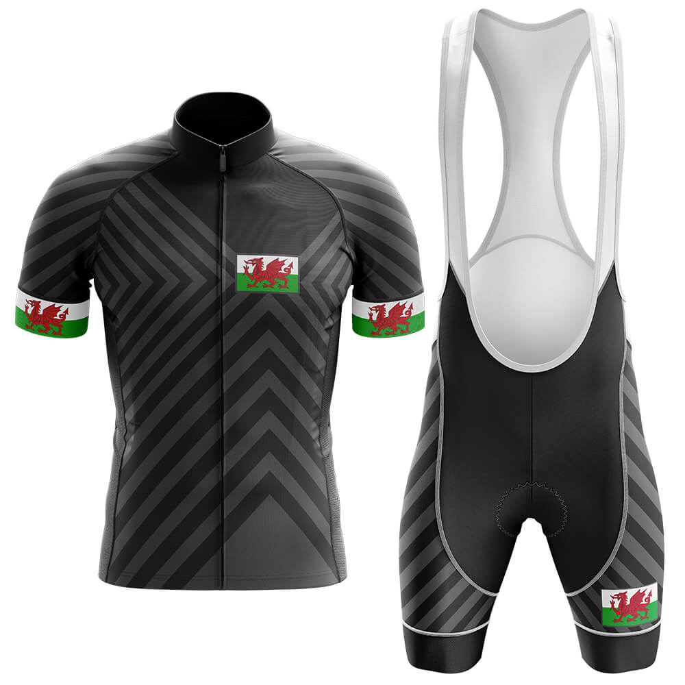 Wales V13 - Black - Men's Cycling Kit