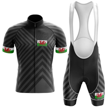 Wales V13 - Black - Men's Cycling Kit