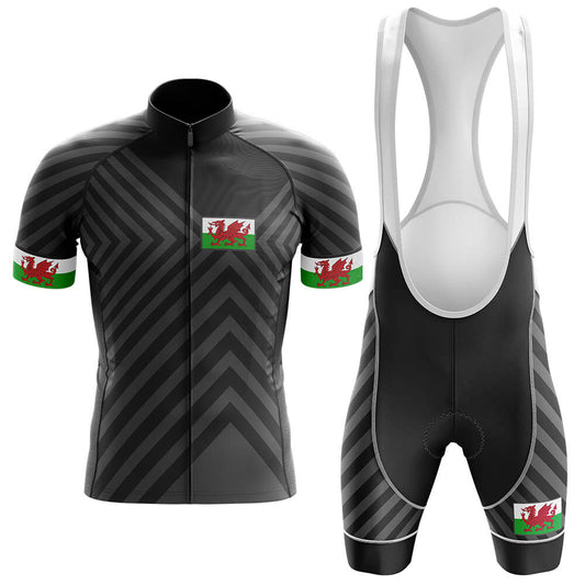 Wales V13 - Black - Men's Cycling Kit