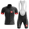 Switzerland V13 - Black - Men's Cycling Kit