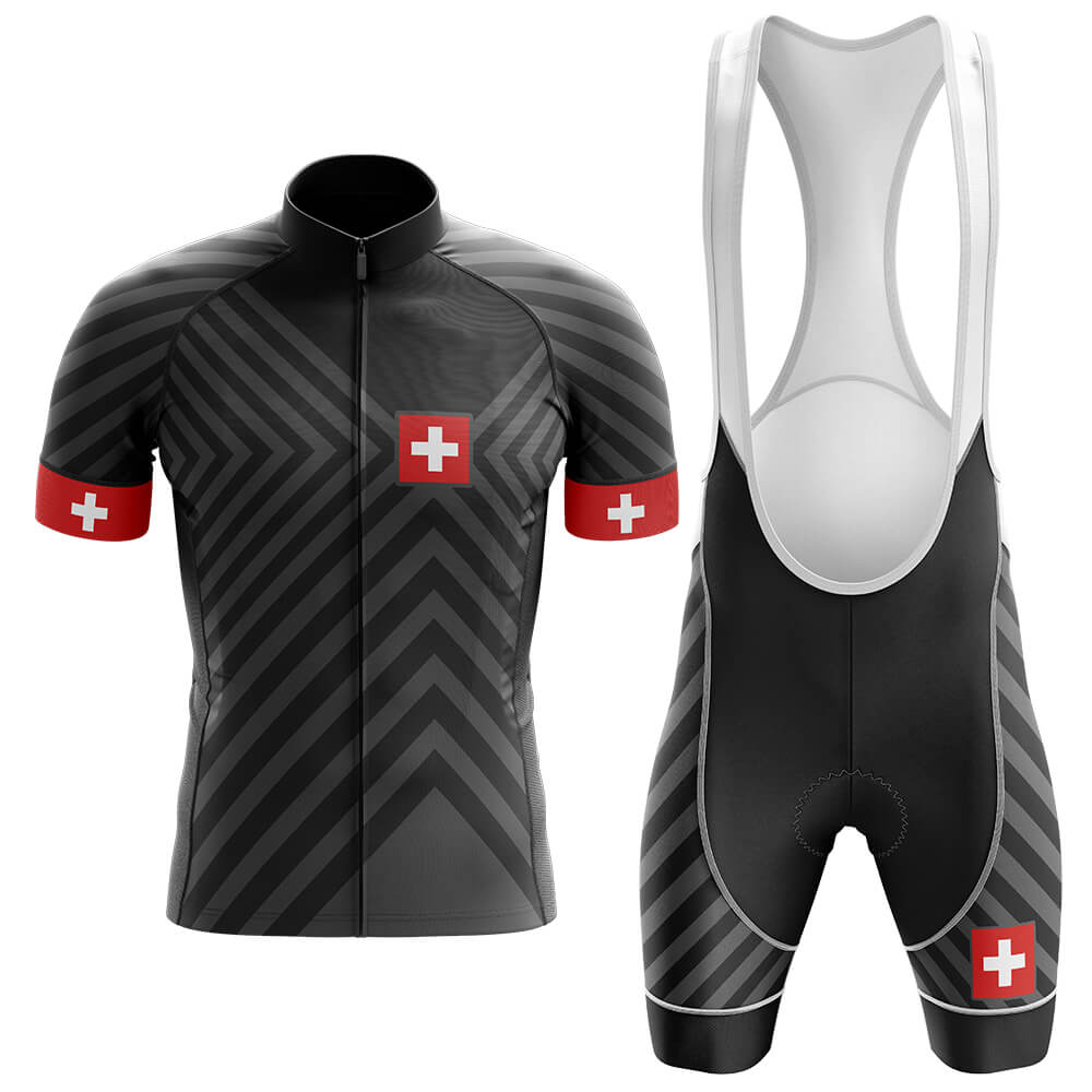 Switzerland V13 - Black - Men's Cycling Kit