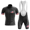 USA V13 - Black - Men's Cycling Kit