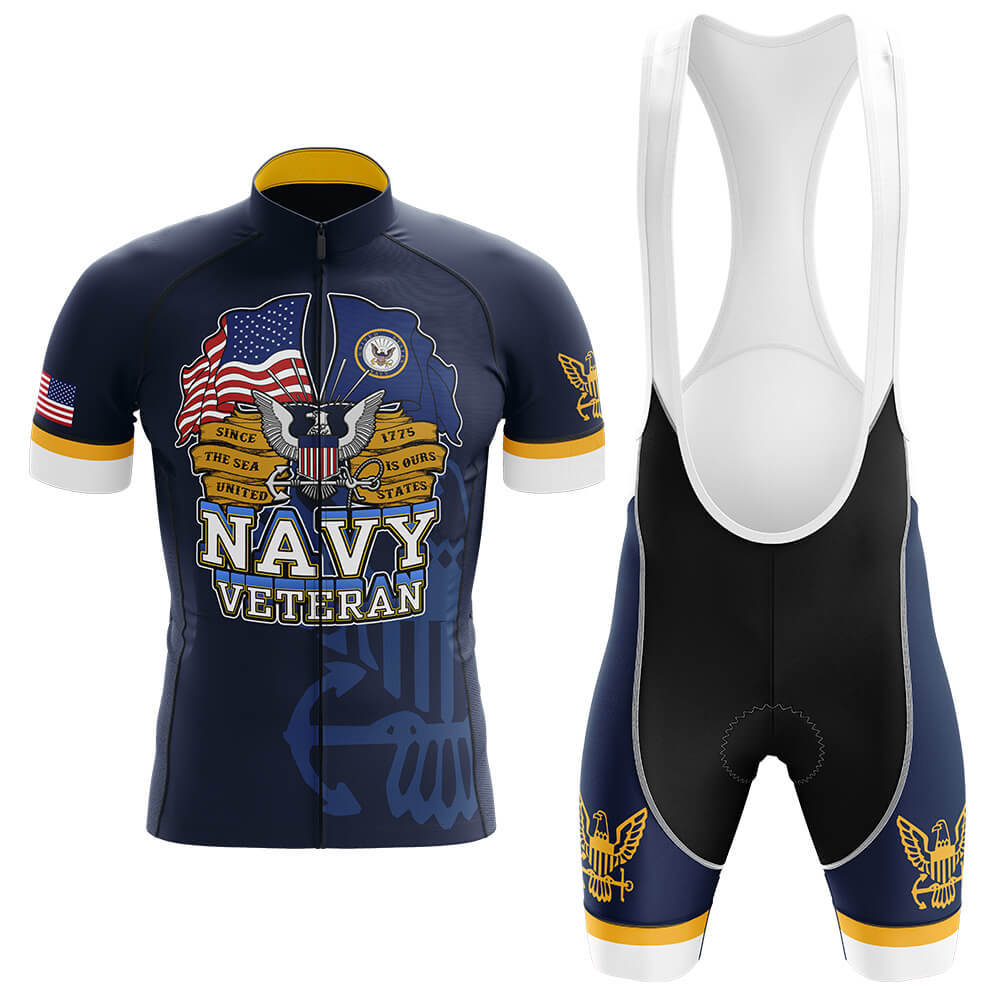 U.S. Navy Veteran - Men's Cycling Kit
