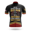 U.S. Navy Veteran Old Man V2 - Men's Cycling Kit