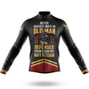 U.S. Navy Veteran Old Man V2 - Men's Cycling Kit
