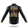 U.S. Navy Veteran Old Man V2 - Men's Cycling Kit