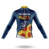 Will Ride For Pizza - Men's Cycling Kit