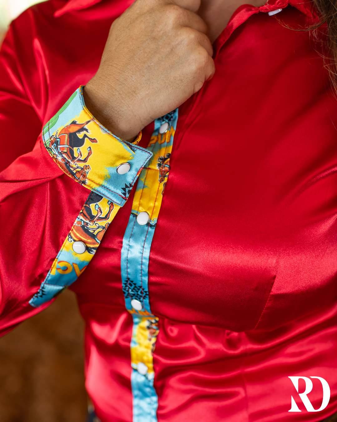 PUNCHY SATIN PERFORMANCE RODEO SHIRT
