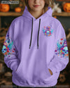 KARMA FAIRY SKULL MESSY BUN ALL OVER PRINT - TLNO00204251