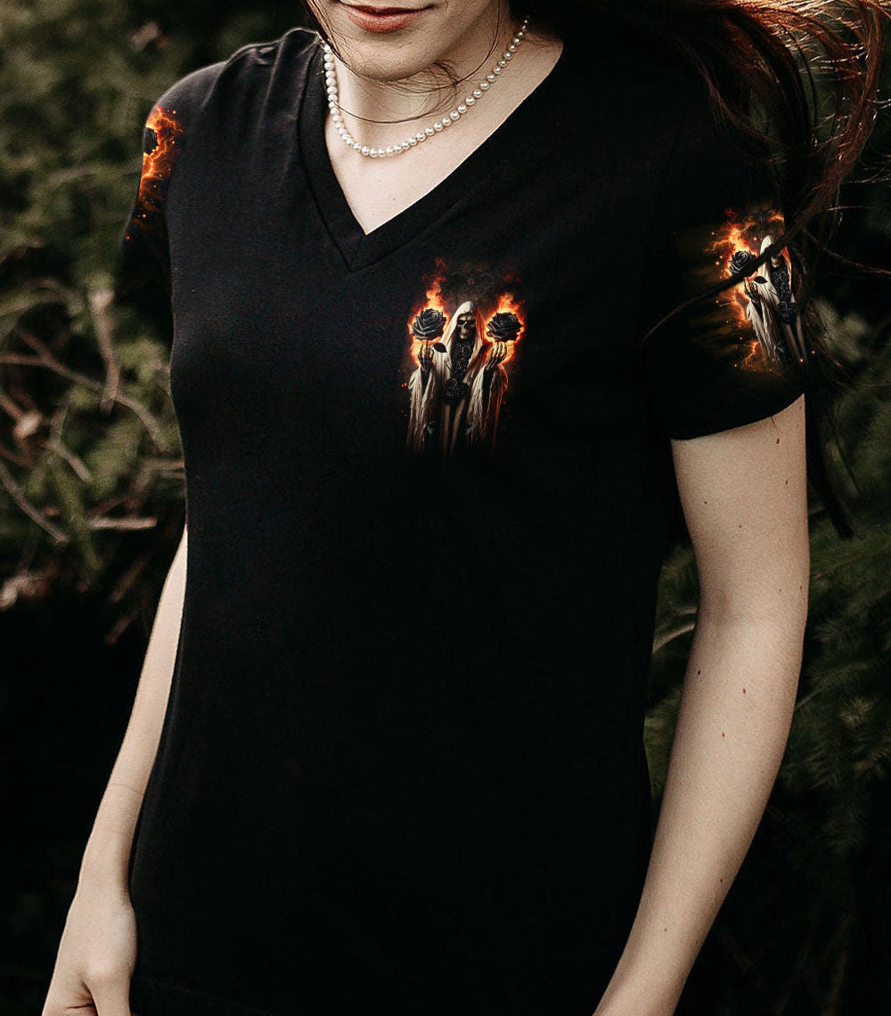 HOW HEARTLESS I CAN BE SKULL REAPER  ALL OVER PRINT - TLNO0303251