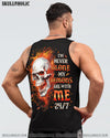I'M NEVER ALONE SKULL FIRE BLACK ALL OVER PRINT - TLNO0402254