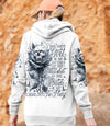 THE GOOD GIRL IN ME GOT TIRED SKULL MESSY BUN TIE DYE ALL OVER PRINT - TLNO06023251