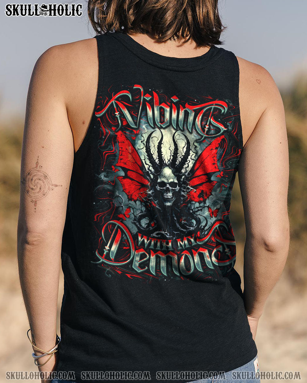 VIBING WITH MY DEMONS ALL OVER PRINT   - TLNO0605251