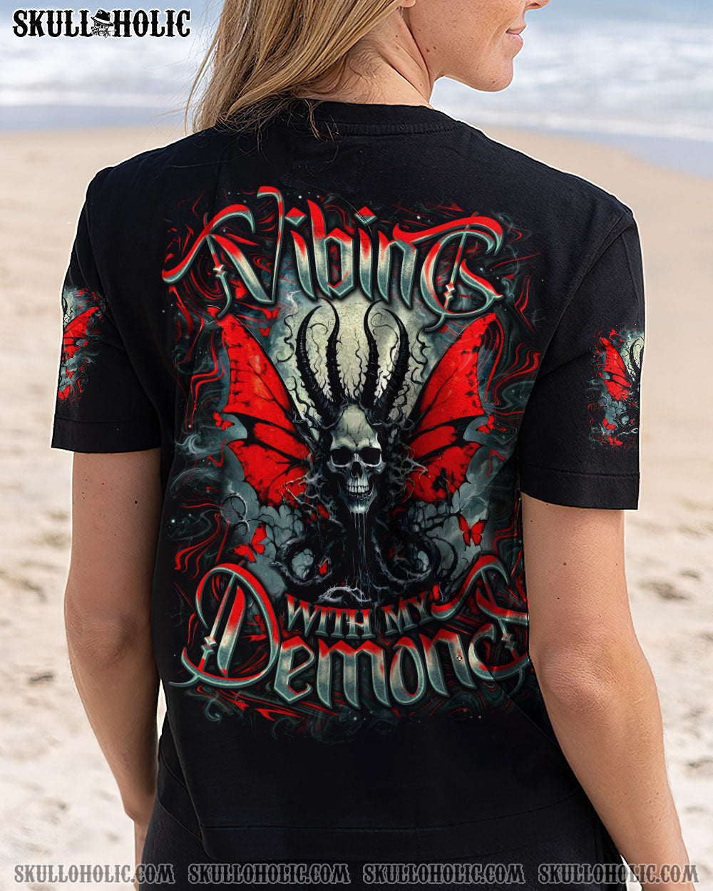 VIBING WITH MY DEMONS ALL OVER PRINT   - TLNO0605251