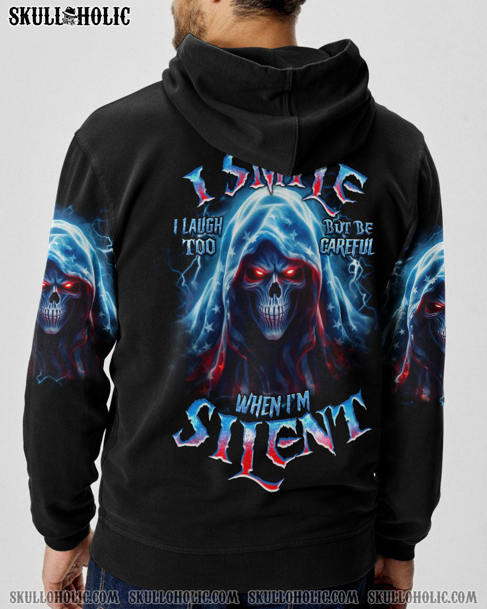 BE CAREFUL WHEN I'M SILENT REAPER ALL OVER PRINT - TLNO0906232