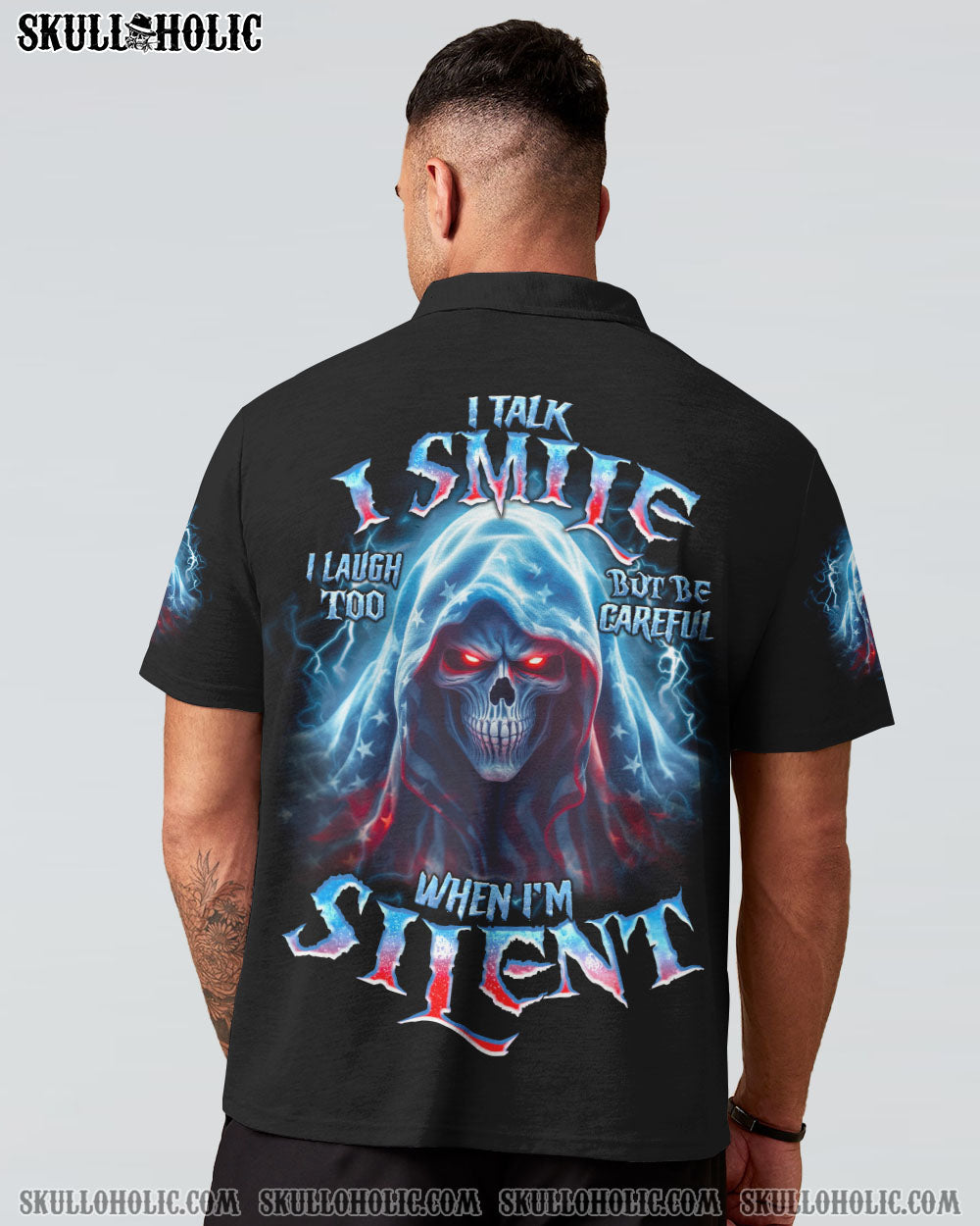 BE CAREFUL WHEN I'M SILENT REAPER ALL OVER PRINT - TLNO0906232