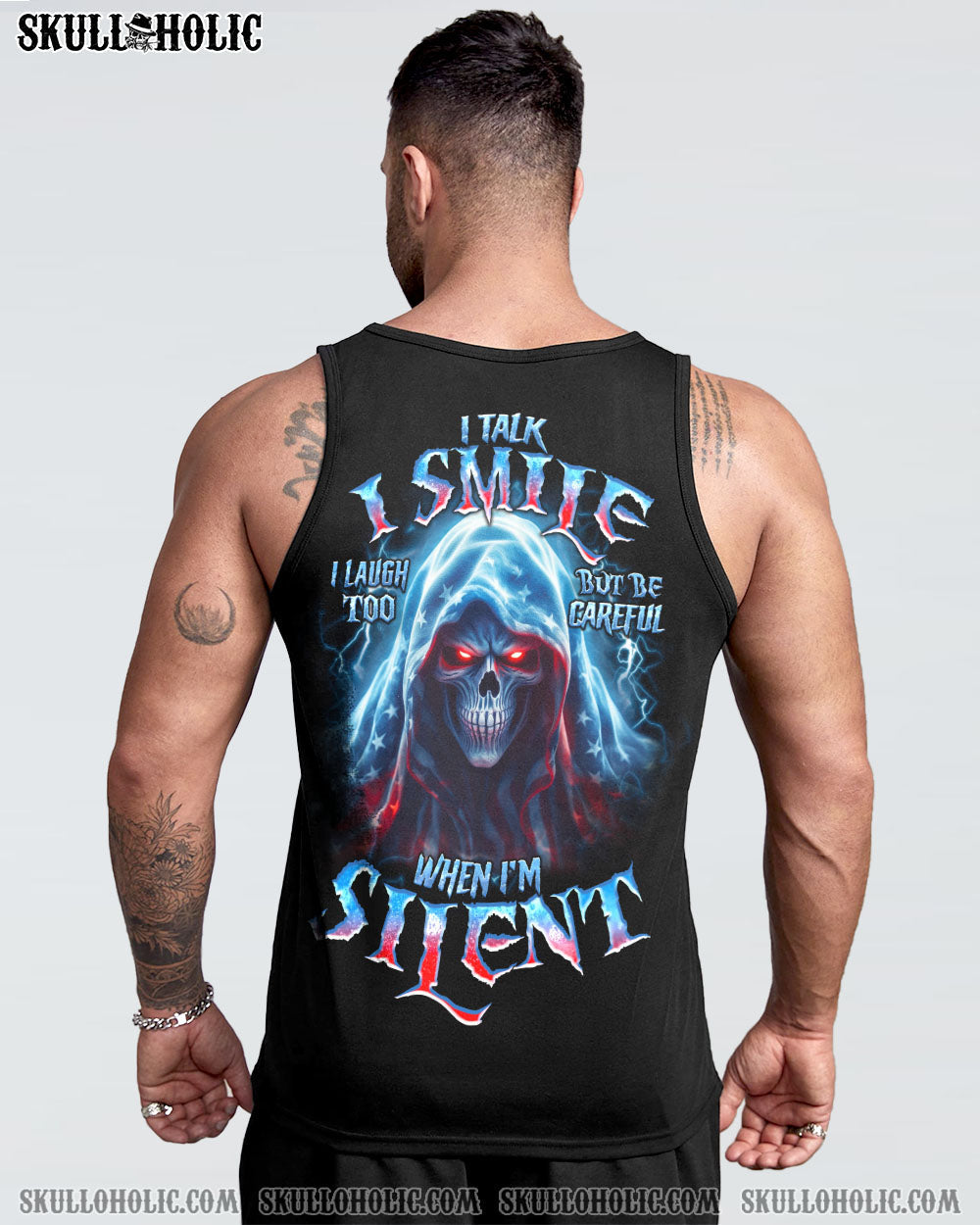 BE CAREFUL WHEN I'M SILENT REAPER ALL OVER PRINT - TLNO0906232