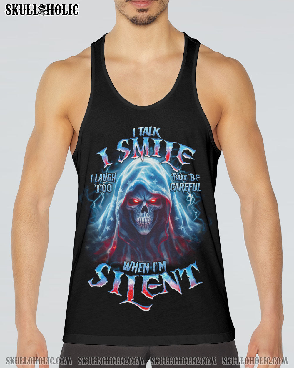 BE CAREFUL WHEN I'M SILENT REAPER ALL OVER PRINT - TLNO0906232