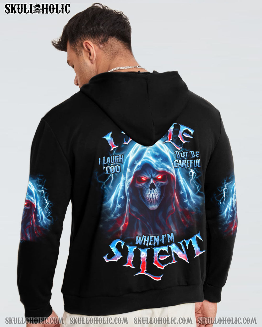 BE CAREFUL WHEN I'M SILENT REAPER ALL OVER PRINT - TLNO0906232