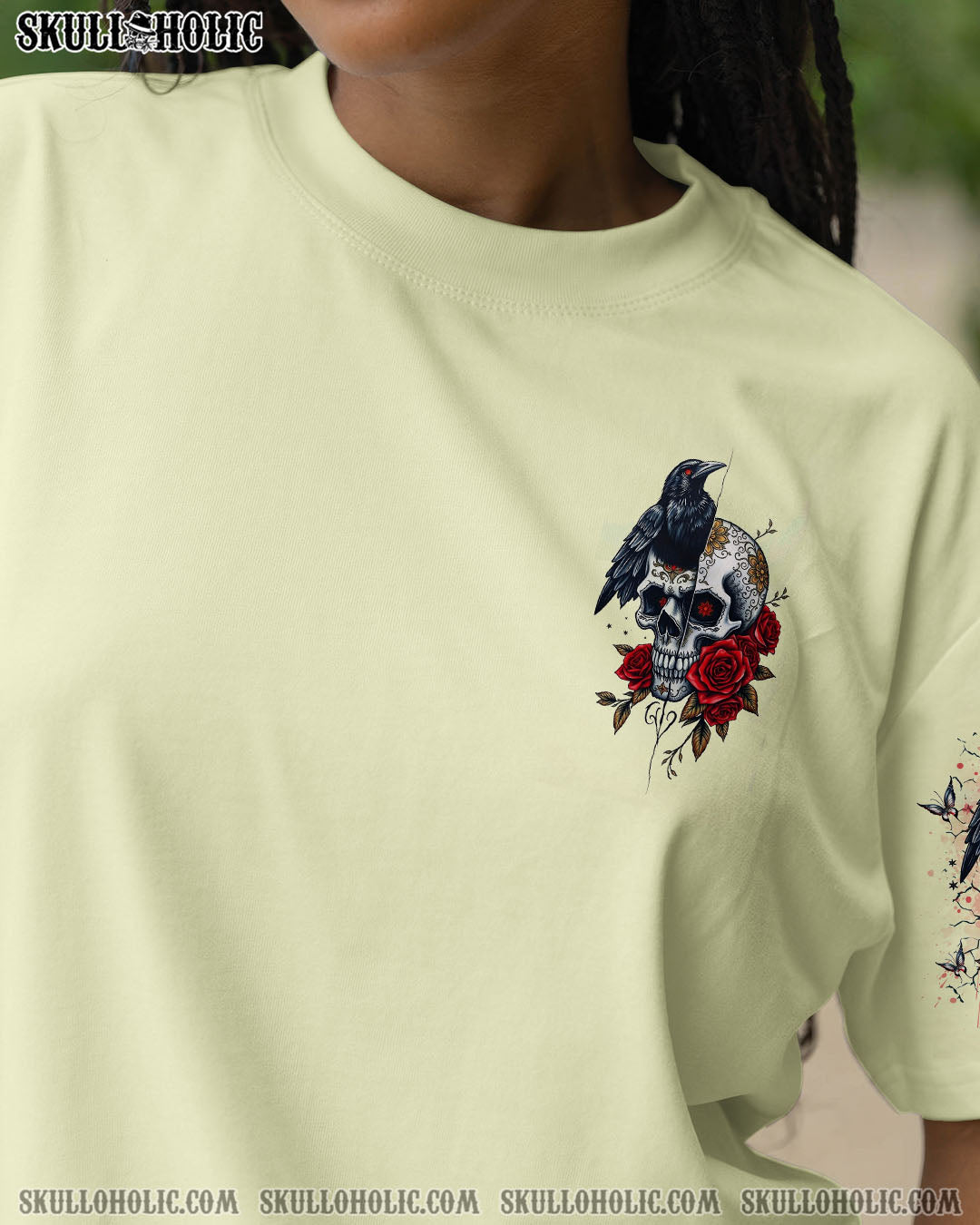 DON'T TRY TO FIGURE ME OUT SKULL ALL OVER PRINT   - TLNO1004252