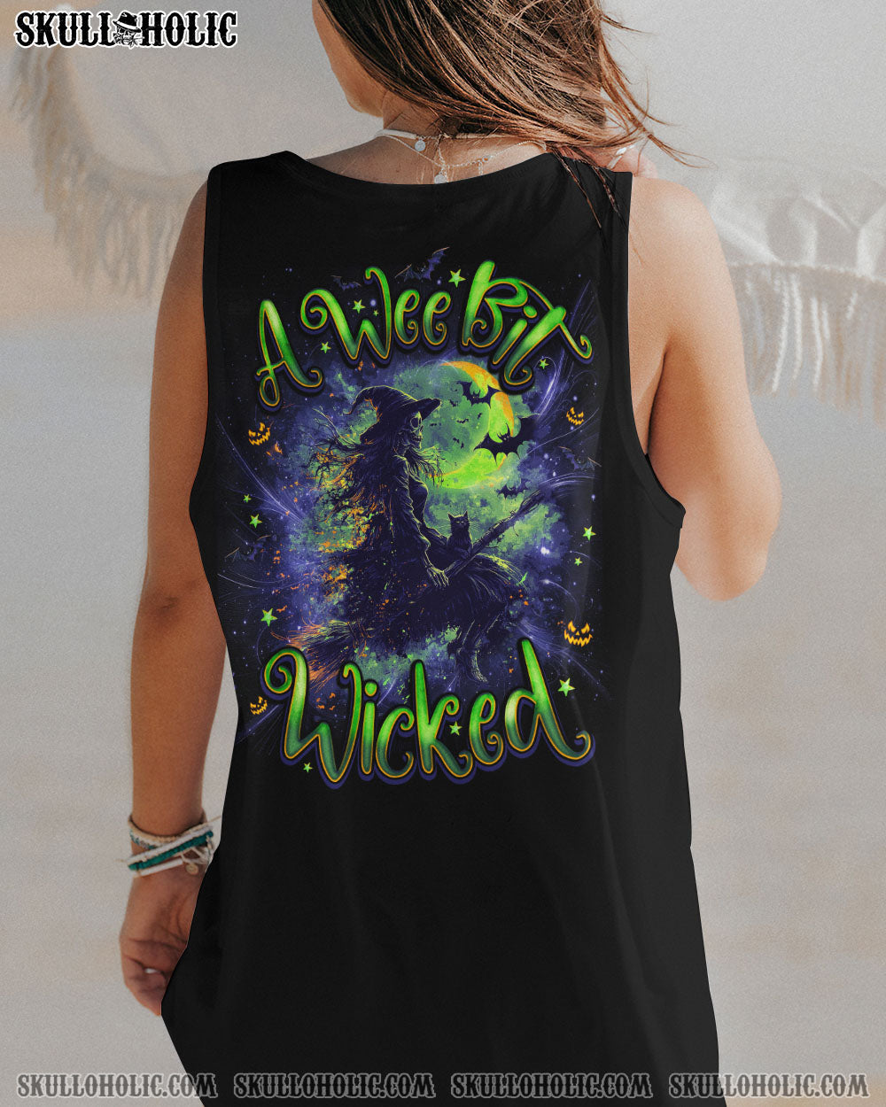 A WEE BIT WICKED HALLOWEEN ALL OVER PRINT - TLNO1109241