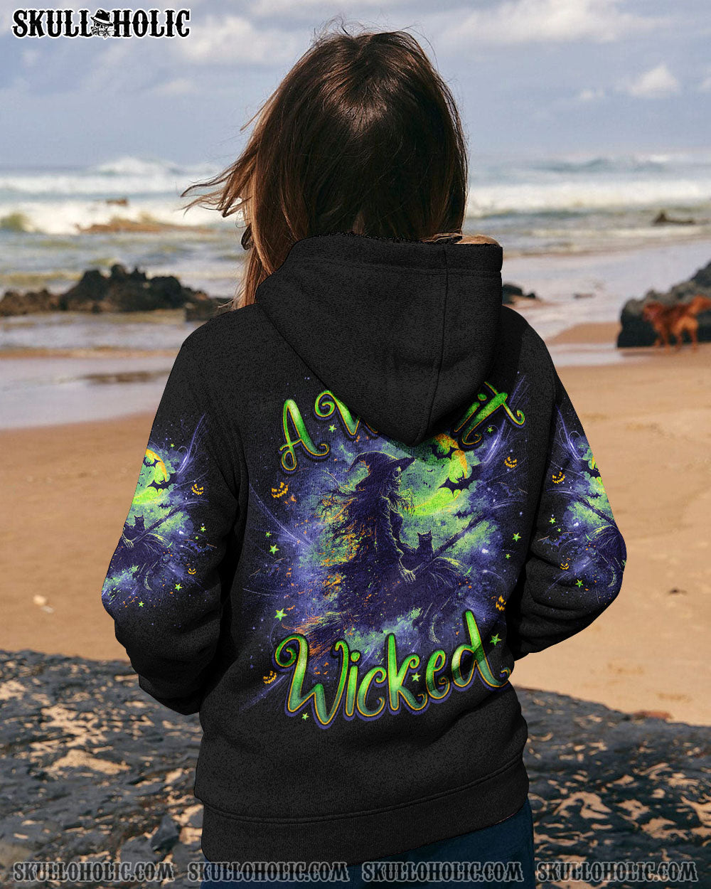 A WEE BIT WICKED HALLOWEEN ALL OVER PRINT - TLNO1109241