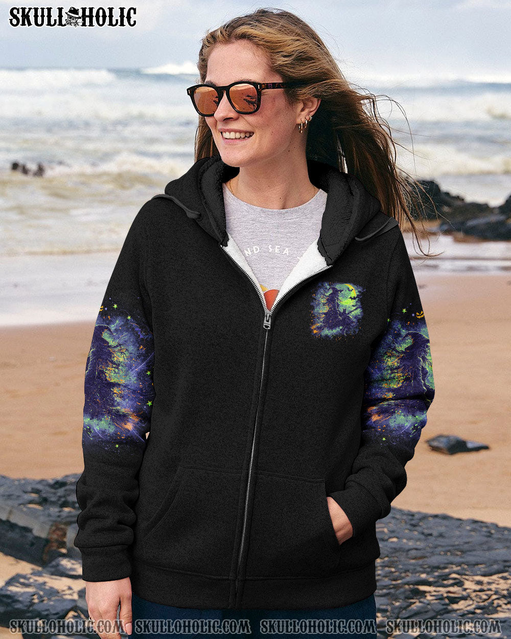 A WEE BIT WICKED HALLOWEEN ALL OVER PRINT - TLNO1109241